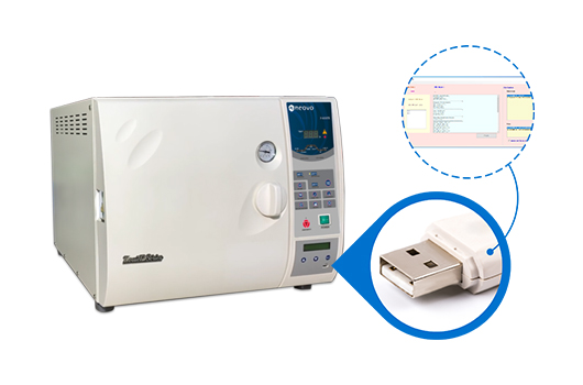 AG Neovo LouieP Séries tabletop autoclave USB data logging